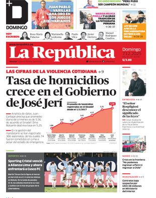 Edición Impresa - La Republica | Sur - Domingo 07 de Diciembre del 2025