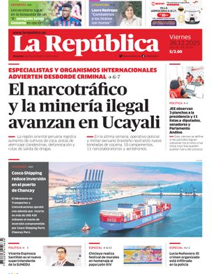 Edición Impresa - La Republica | Norte - Viernes 26 de Diciembre del 2025