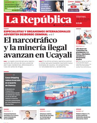 Edición Impresa - La Republica | Sur - Viernes 26 de Diciembre del 2025