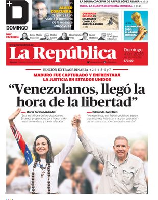Edición Impresa - La Republica | Sur - Domingo 04 de Enero del 2026