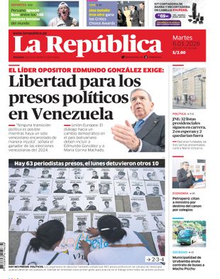 Edición Impresa - La Republica | Norte - Martes 06 de Enero del 2026