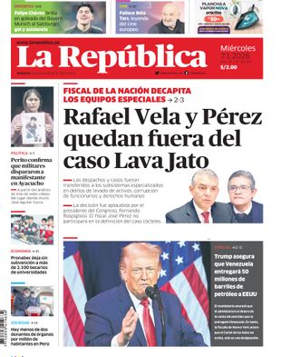 Edición Impresa - La Republica | Sur - Miercoles 07 de Enero del 2026