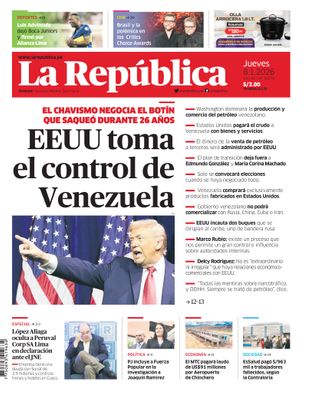 Edición Impresa - La Republica | Lima - Jueves 08 de Enero del 2026