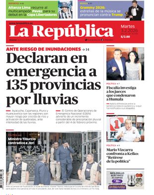 Edición Impresa - La Republica | Norte - Martes 03 de Febrero del 2026