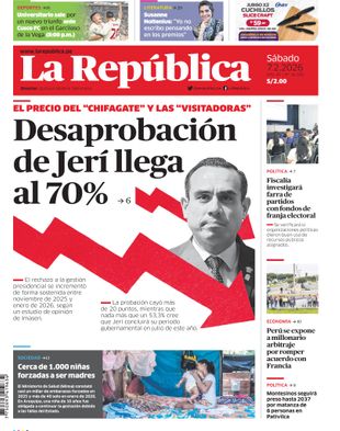 Edición Impresa - La Republica | Norte - Sabado 07 de Febrero del 2026