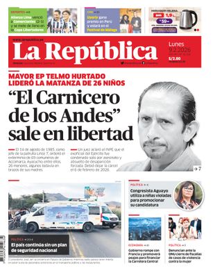 Edición Impresa - La Republica | Lima - Lunes 09 de Febrero del 2026