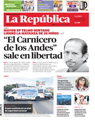 Edición Impresa - La Republica | Norte - Lunes 09 de Febrero del 2026