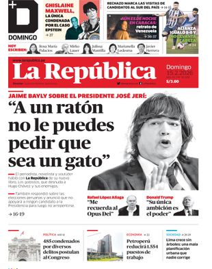 Edición Impresa - La Republica | Norte - Domingo 15 de Febrero del 2026