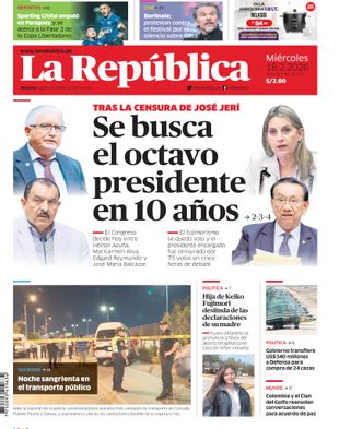 Edición Impresa - La Republica | Norte - Miercoles 18 de Febrero del 2026