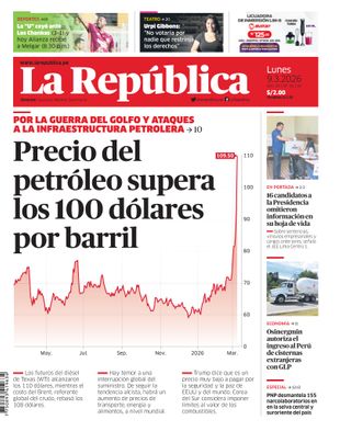 Edición Impresa - La Republica | Lima - Lunes 09 de Marzo del 2026