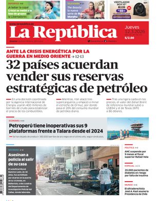 Edición Impresa - La Republica | Norte - Jueves 12 de Marzo del 2026