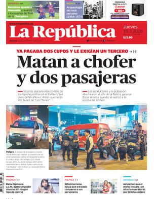 Edición Impresa - La Republica | Norte - Jueves 19 de Marzo del 2026