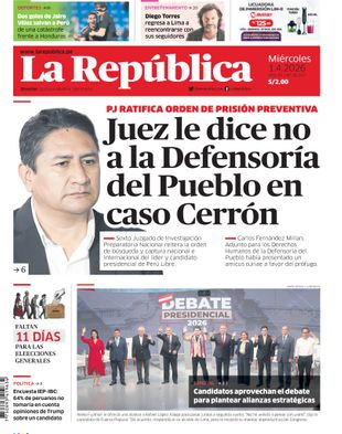 Edición Impresa - La Republica | Sur - Miercoles 01 de Abril del 2026