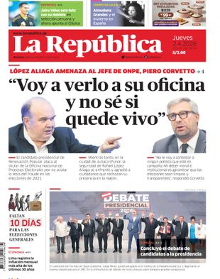 Edición Impresa - La Republica | Norte - Jueves 02 de Abril del 2026