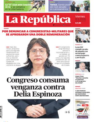 Edición Impresa - La Republica | Sur - Viernes 08 de Mayo del 2026