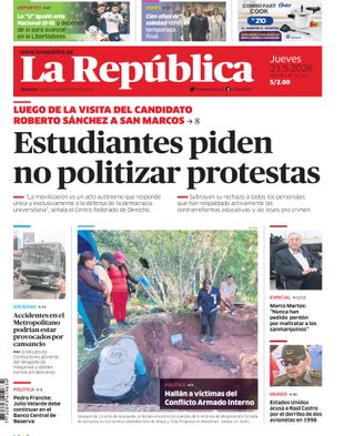 Edición Impresa - La Republica | Norte - Jueves 21 de Mayo del 2026