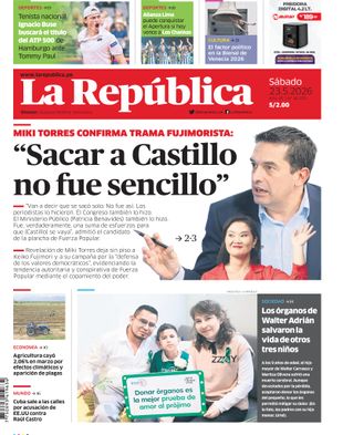 Edición Impresa - La Republica | Sur - Sabado 23 de Mayo del 2026