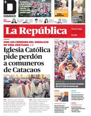 Edición Impresa - La Republica | Sur - Domingo 24 de Mayo del 2026