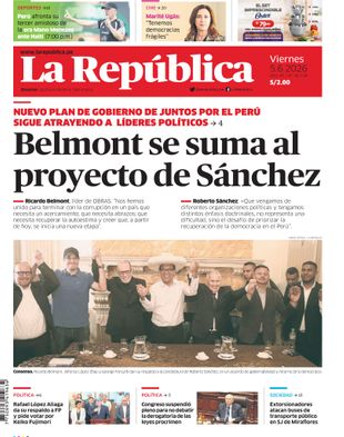 Edición Impresa - La Republica | Sur - Viernes 05 de Junio del 2026