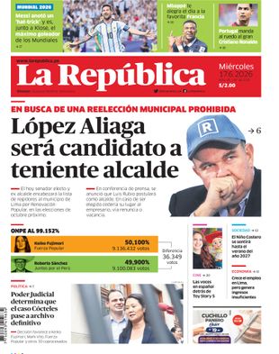 Edición Impresa - La Republica | Norte - Miercoles 17 de Junio del 2026