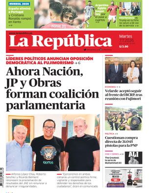 Edición Impresa - La Republica | Sur - Martes 07 de Julio del 2026