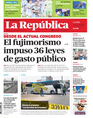 Edición Impresa - La Republica | Norte - Lunes 13 de Julio del 2026