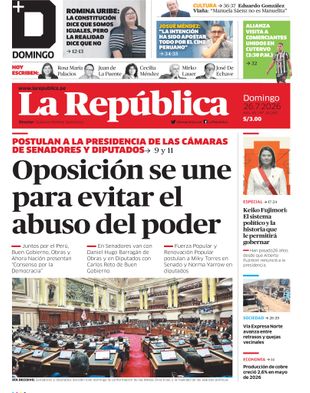 Edición Impresa - La Republica | Norte - Domingo 26 de Julio del 2026