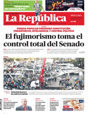 Edición Impresa - La Republica | Sur - Miercoles 12 de Agosto del 2026