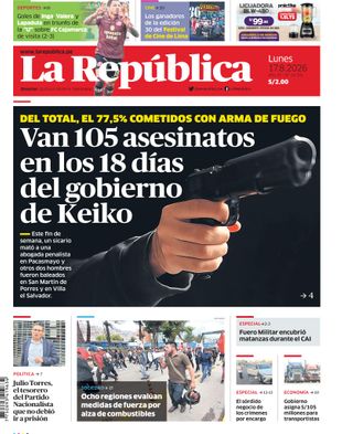 Edición Impresa - La Republica | Sur - Lunes 17 de Agosto del 2026