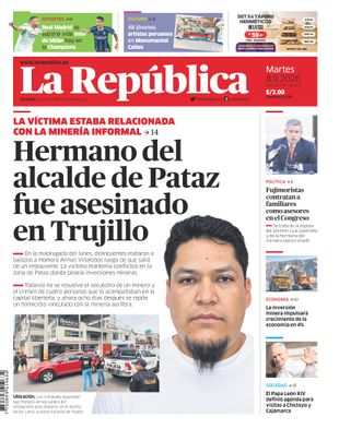 Edición Impresa - La Republica | Lima - Martes 08 de Setiembre del 2026