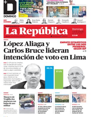 Edición Impresa - La Republica | Norte - Domingo 13 de Setiembre del 2026