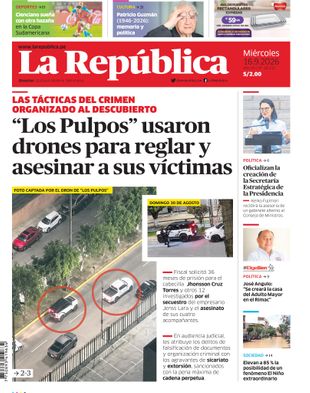 Edición Impresa - La Republica | Sur - Miercoles 16 de Setiembre del 2026