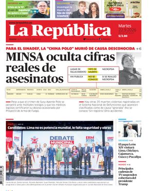 Edición Impresa - La Republica | Sur - Martes 22 de Setiembre del 2026