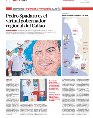 Edición Impresa - La Republica | Sur - Lunes 05 de Octubre del 2026
