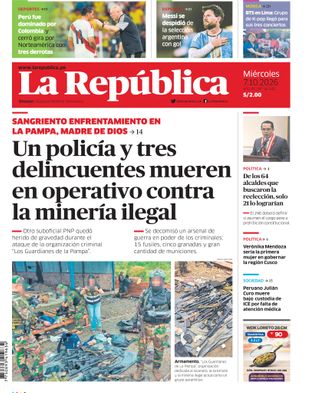 Edición Impresa - La Republica | Sur - Miercoles 07 de Octubre del 2026