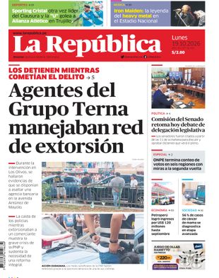 Edición Impresa - La Republica | Norte - Lunes 19 de Octubre del 2026
